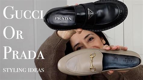 GUCCI Brixton vs. PRADA Triangle Loafers 